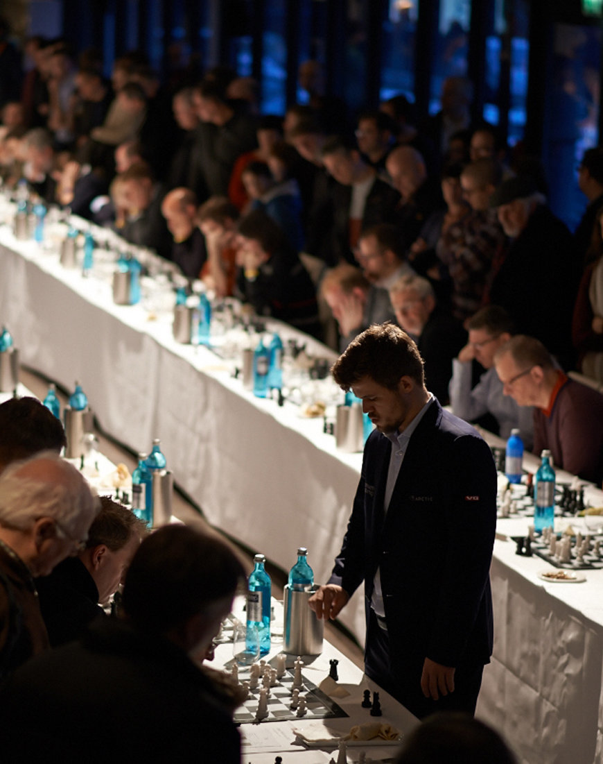 Magnus Carlsen bei ZEIT Veranstaltungen