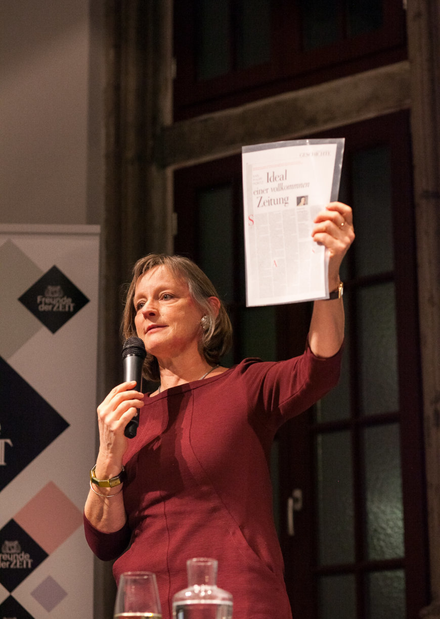 Die ZEIT Feuilleton-Redakteurin Dr. Elisabeth von Thadden