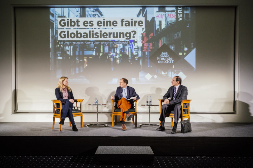 Unter-Freunden-Abend: Gibt es eine faire Globalisierung