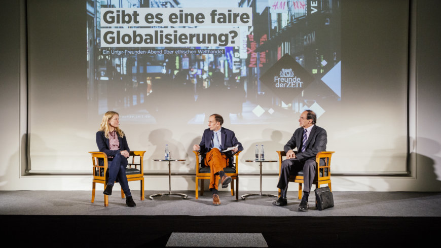 Unter-Freunden-Abend: Gibt es eine faire Globalisierung