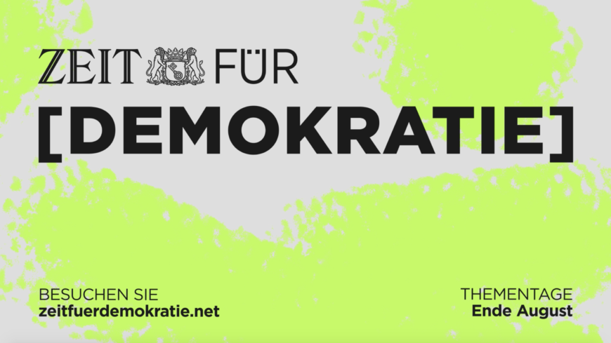 ZEIT für Demokratie Trailer Video