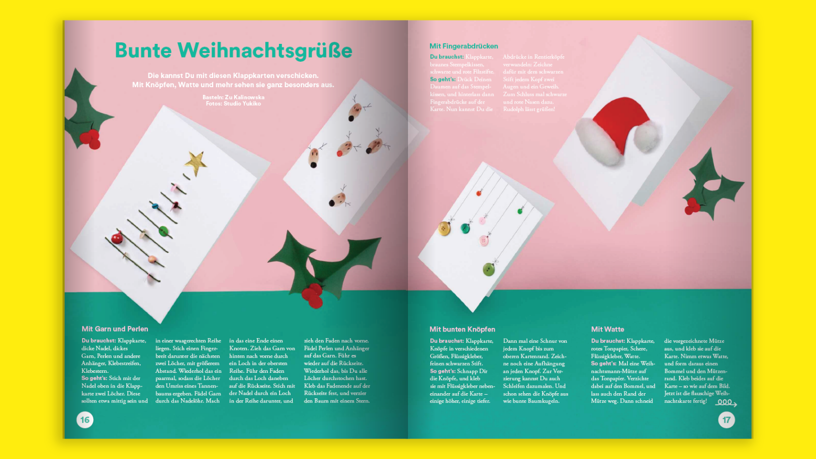 Weihnachtskarten selbstgemacht - Freunde der Zeit | V-Shirts