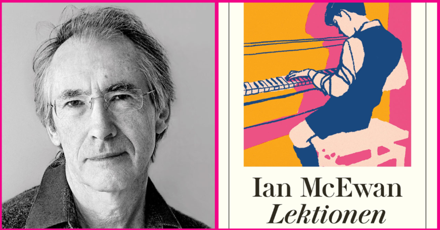 Ian McEwan und Cover Lektionen