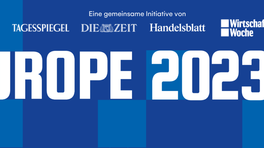 Europe 2023 - ZEIT Veranstaltungen