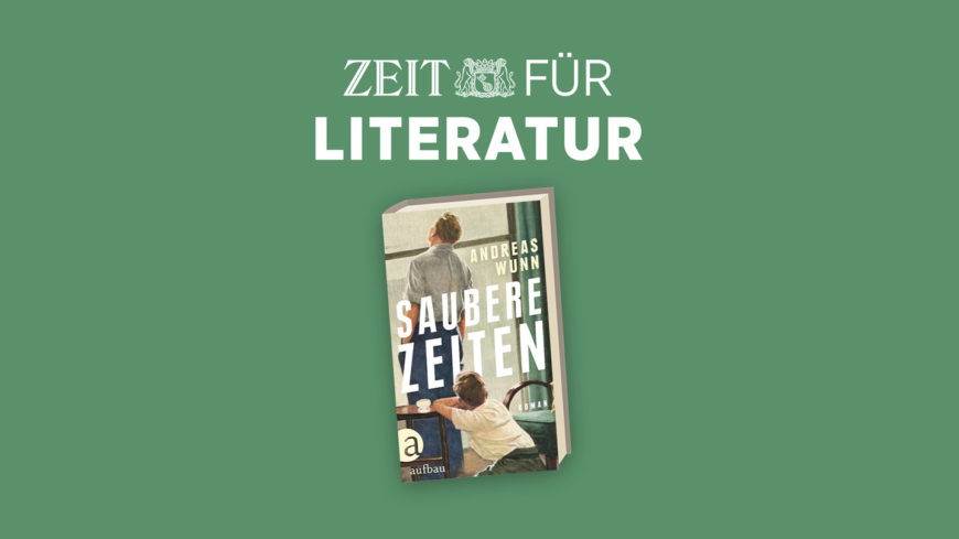 Buchcover "Saubere Zeiten" von Andreas Wunn