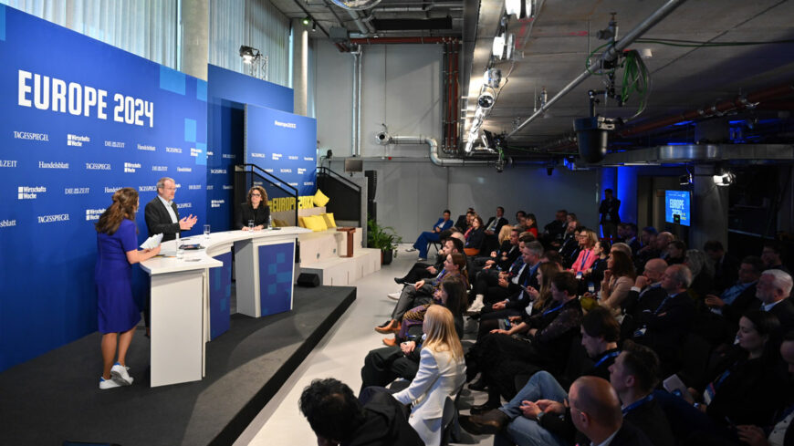 Amy Webb und Jens Bass bei Europe 2024