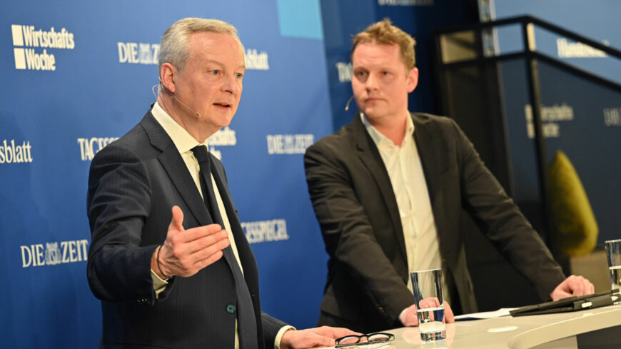Bruno le Maire bei Europe 2024