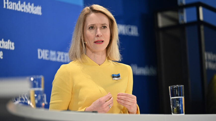 Kaja Kallas bei Europe 2024